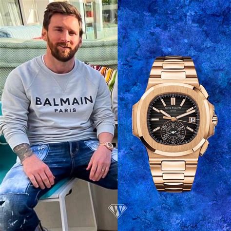 patek philippe messi|lionel messi patek nautilus.